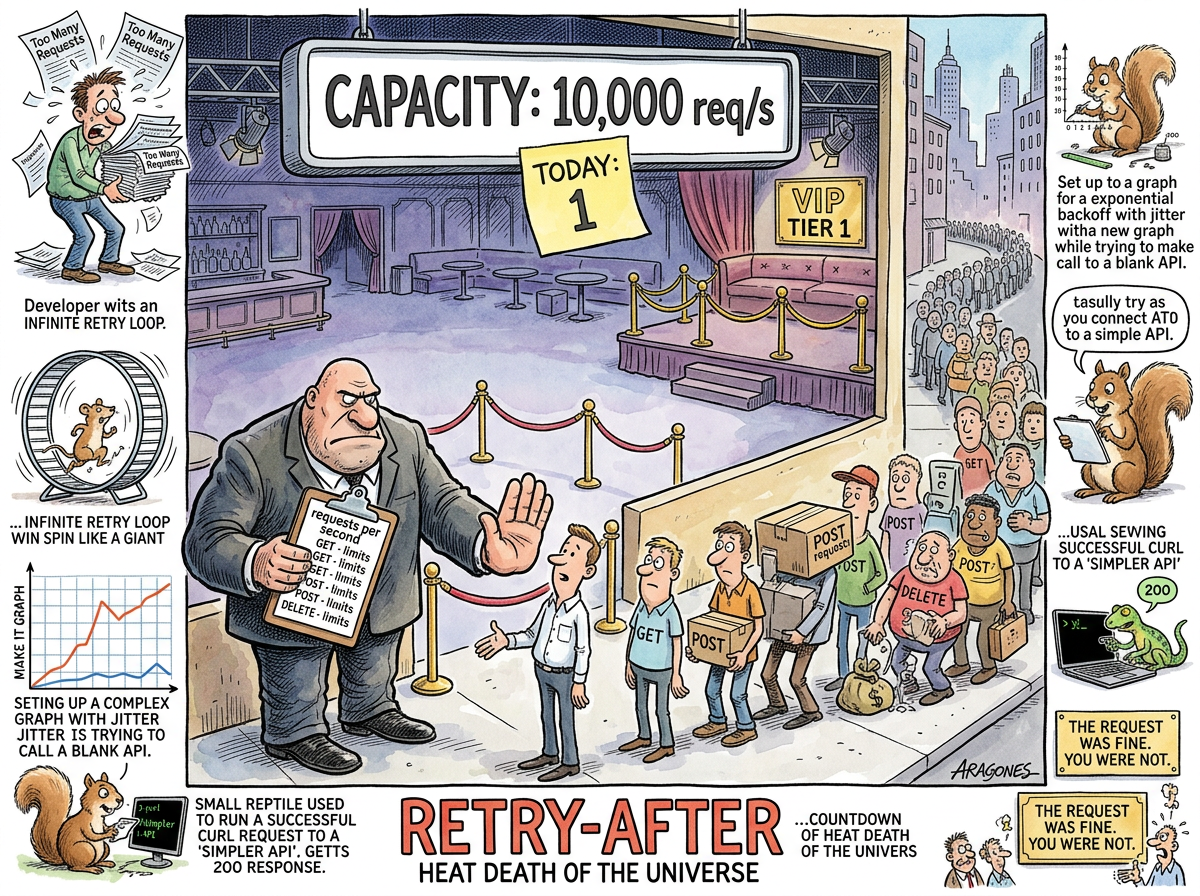 429 Too Many Requests illustration