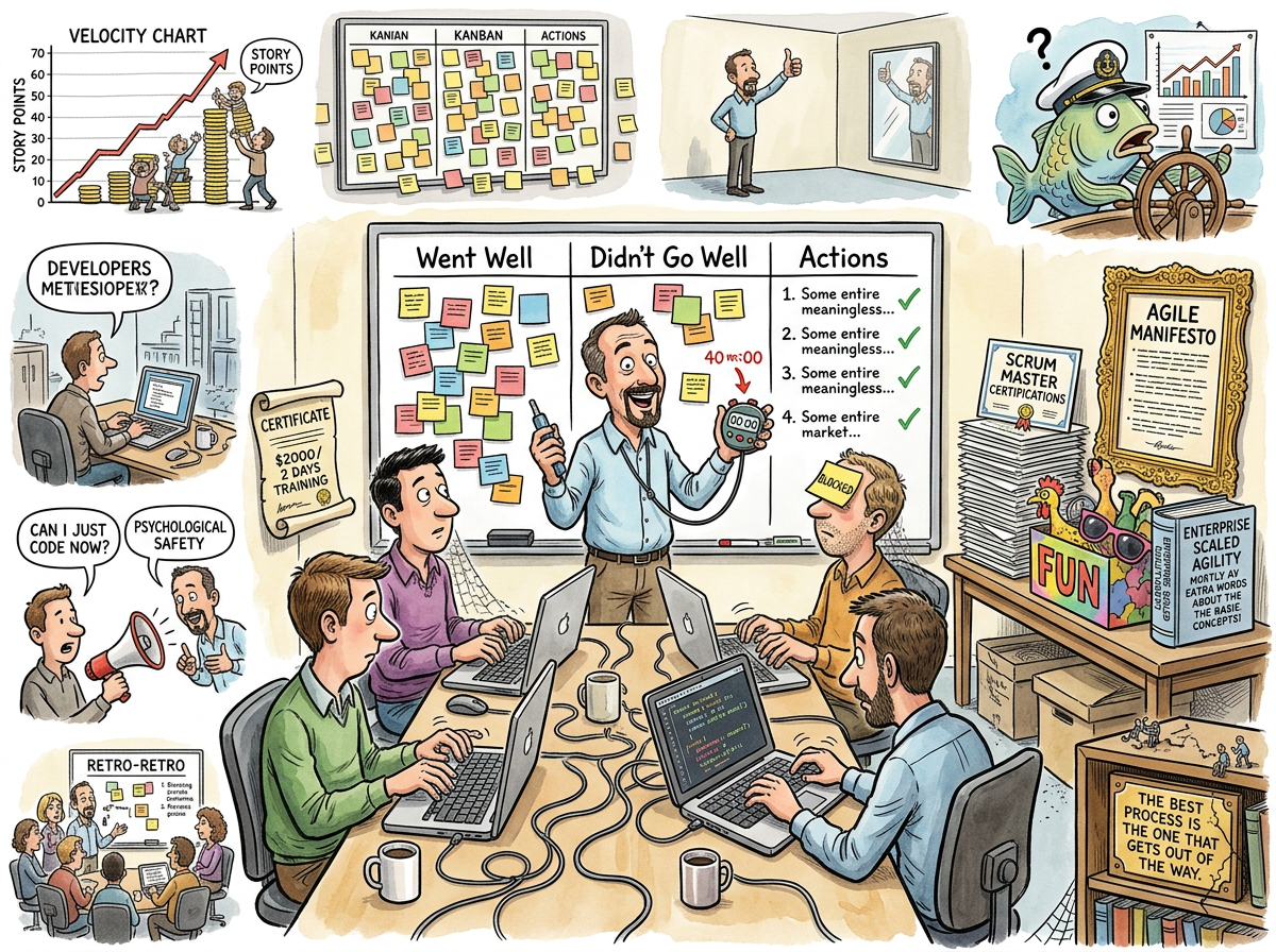 Agile Coach illustration