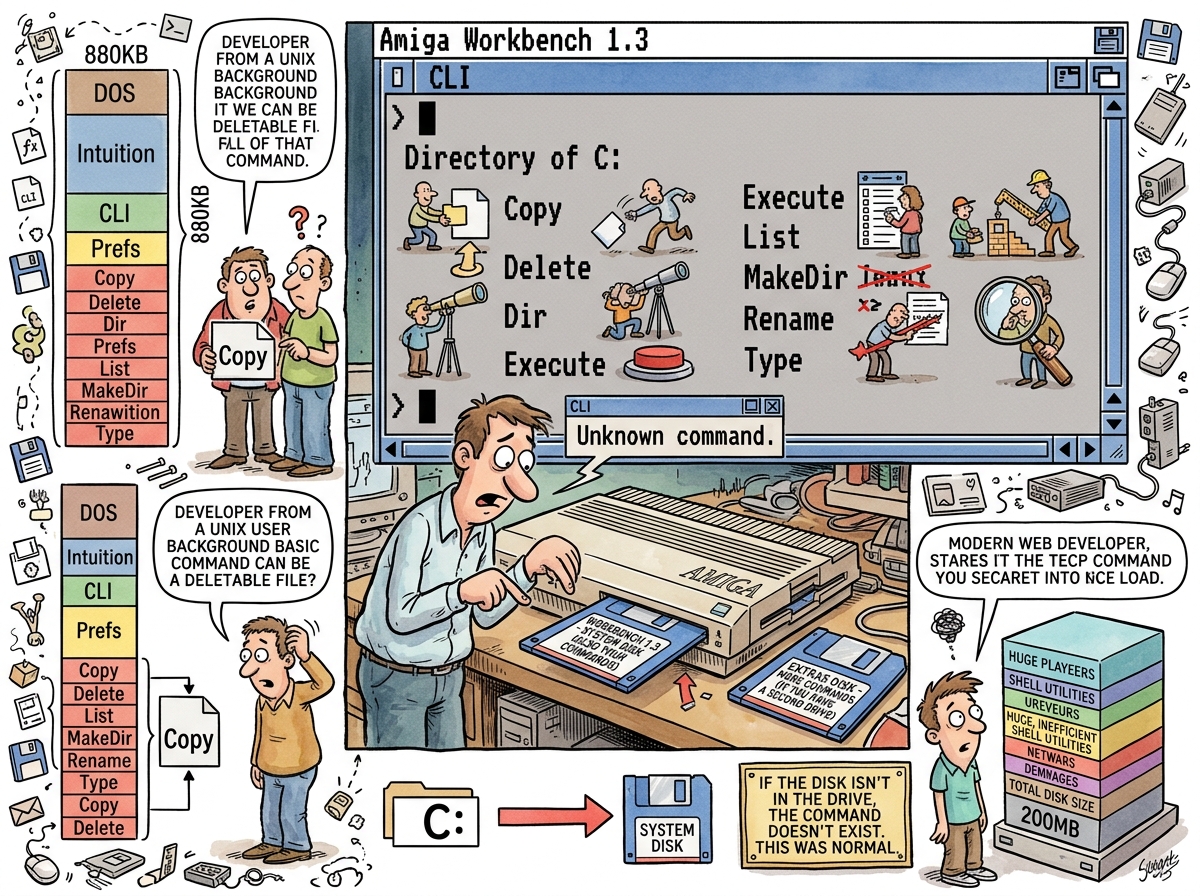 AmigaDOS CLI illustration
