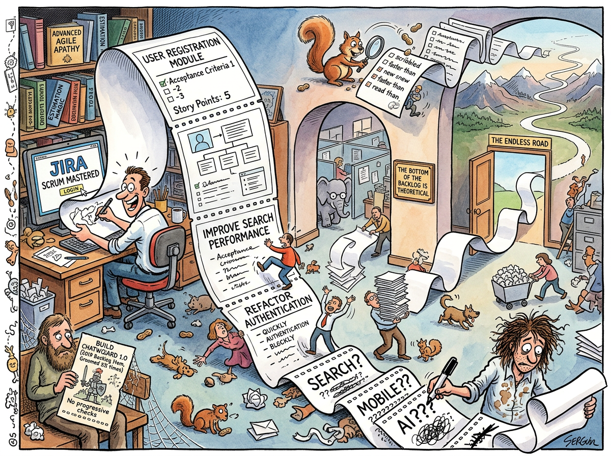 Backlog illustration