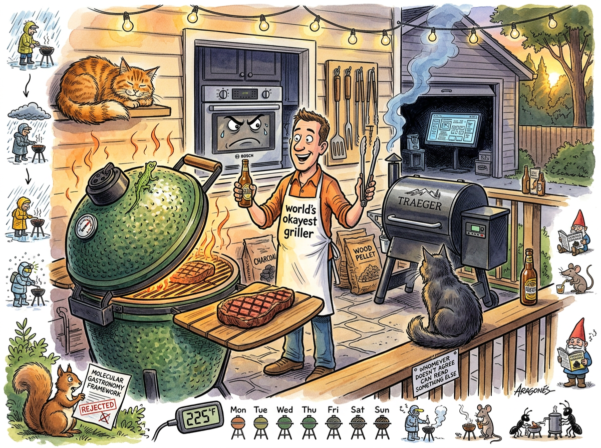 BBQ illustration