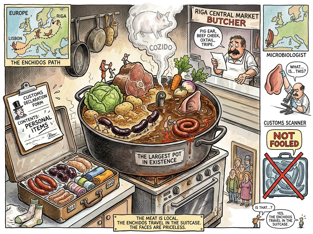 Cozido à Portuguesa illustration