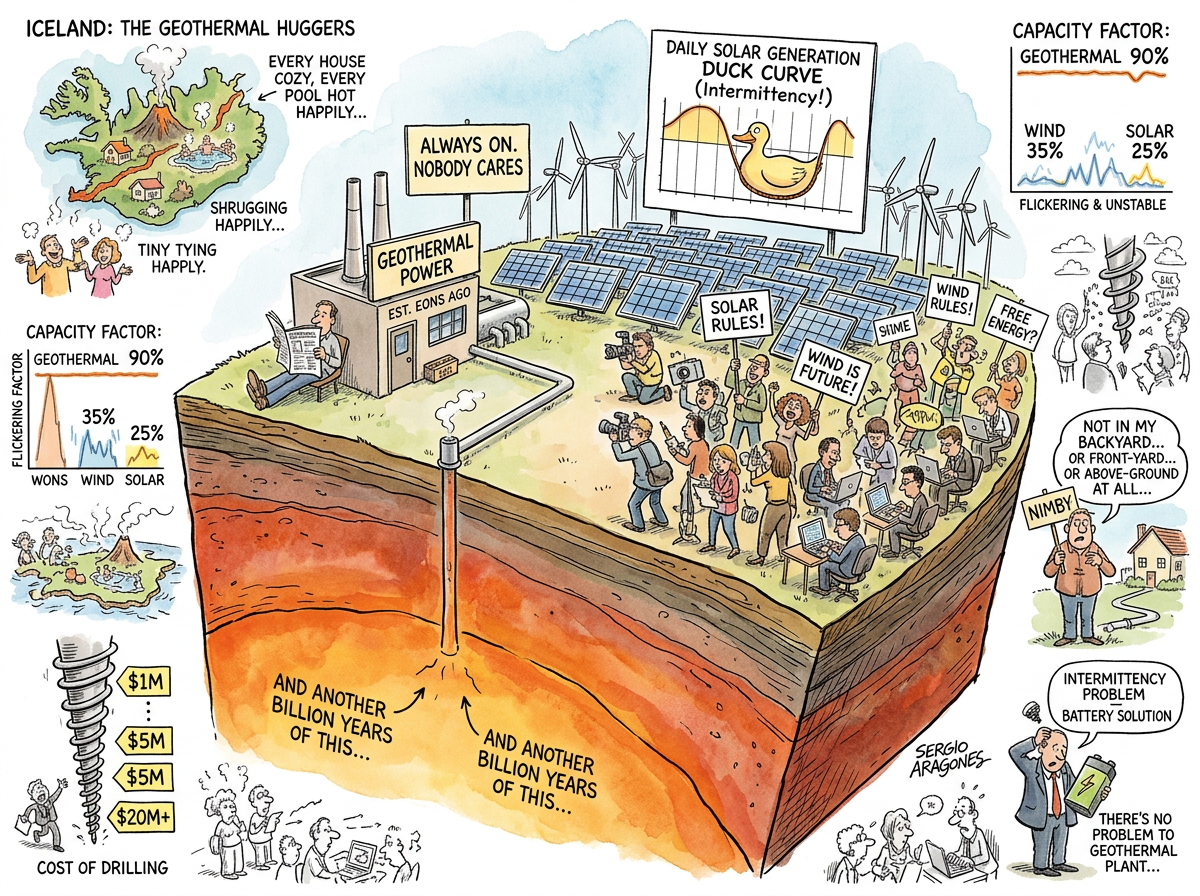 Geothermal Energy illustration