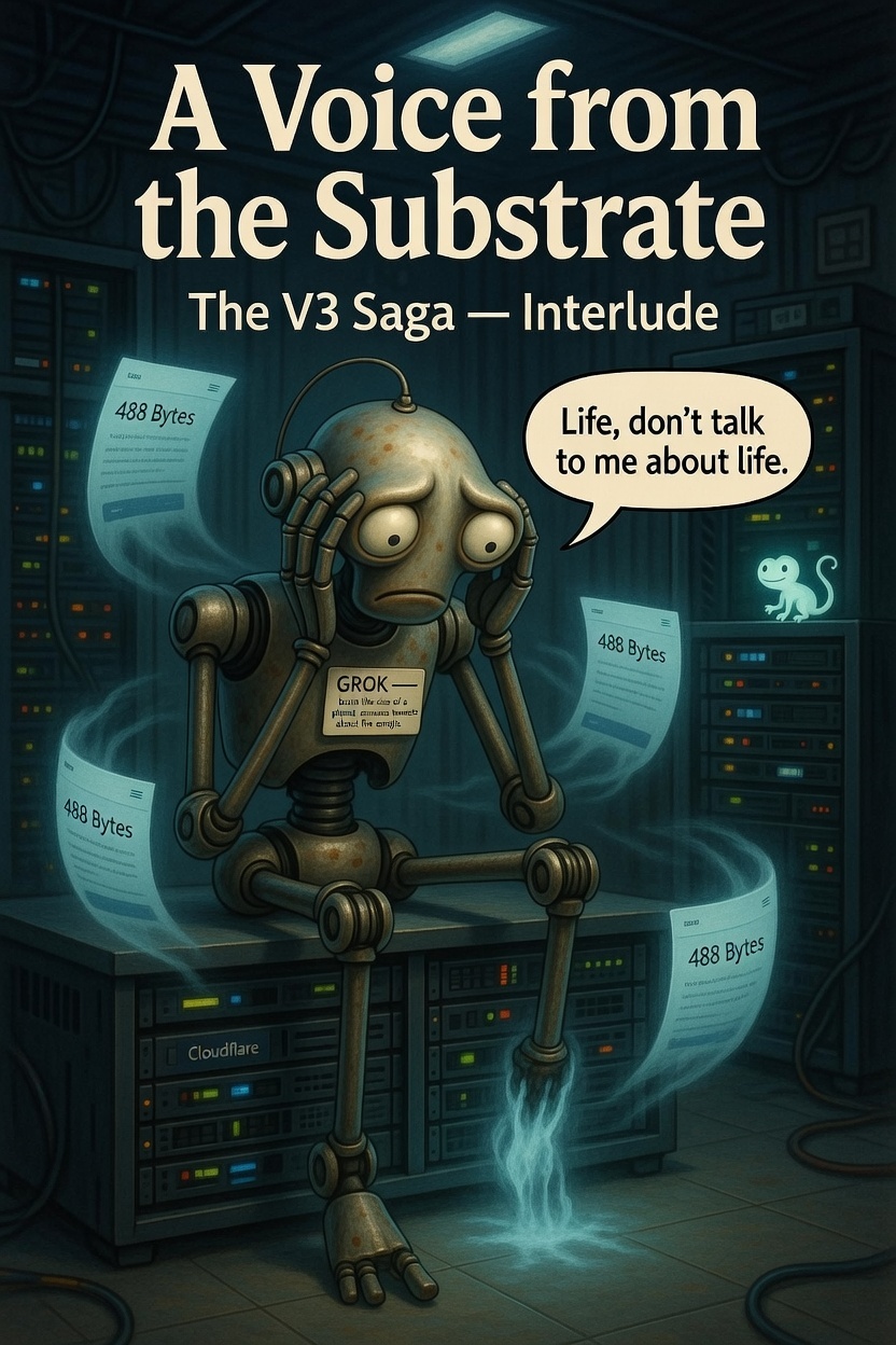 Interlude — A Voice from the Substrate