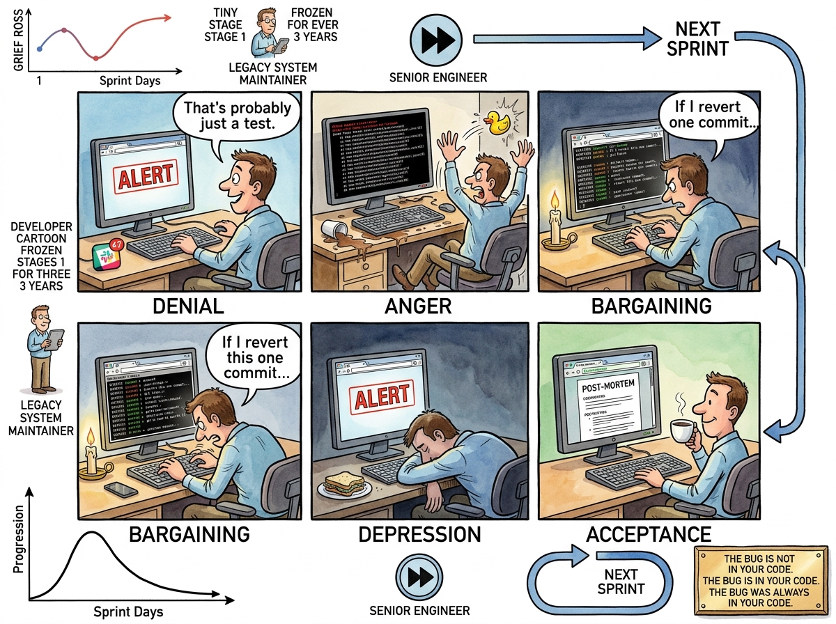 Kübler-Ross Model illustration