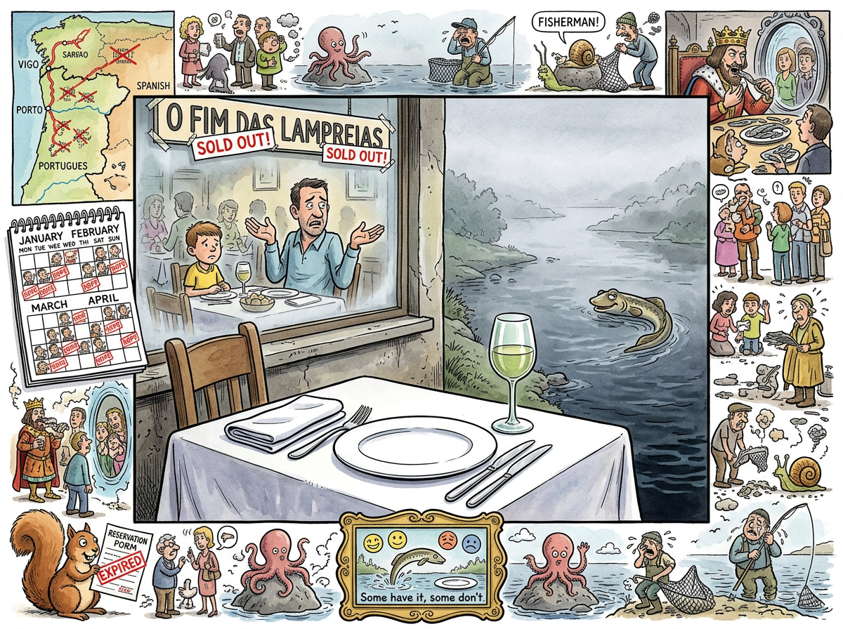 Lampreia illustration