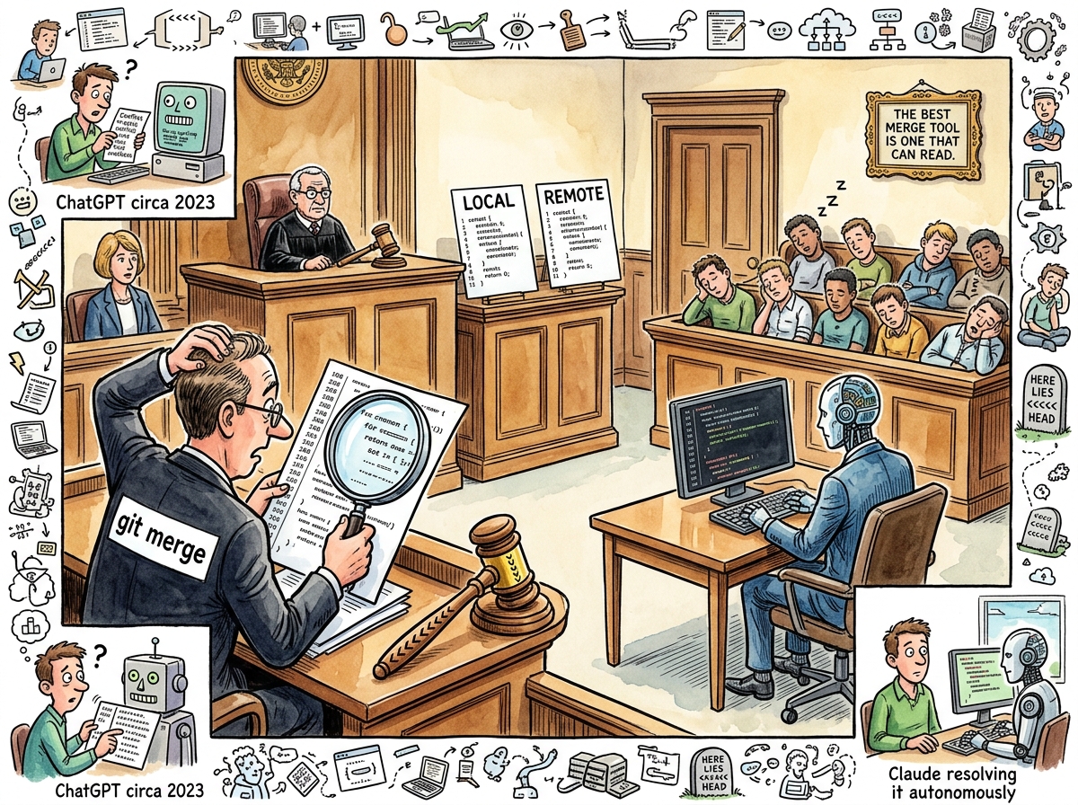 Merge Conflict illustration