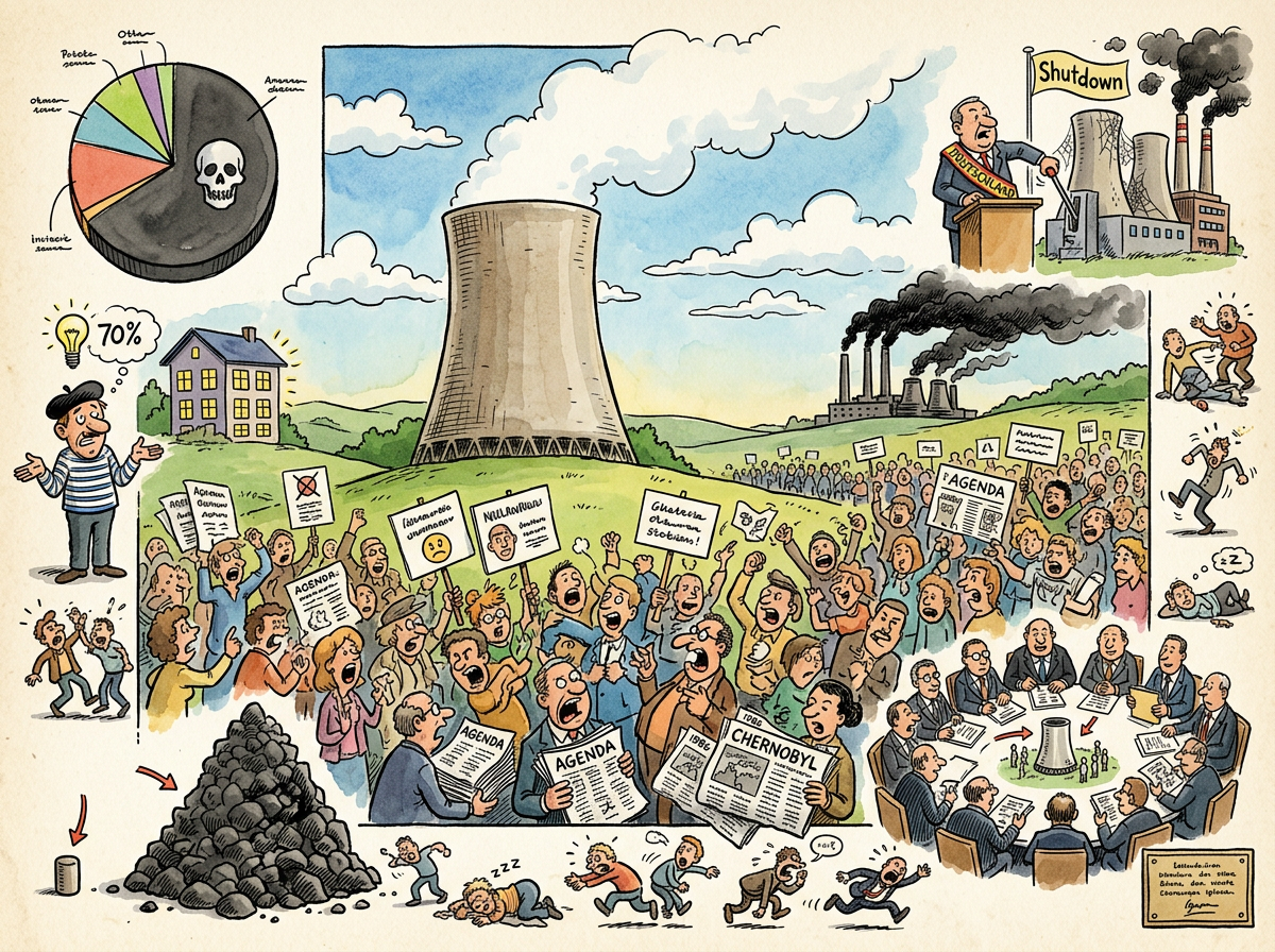 Nuclear Fission illustration