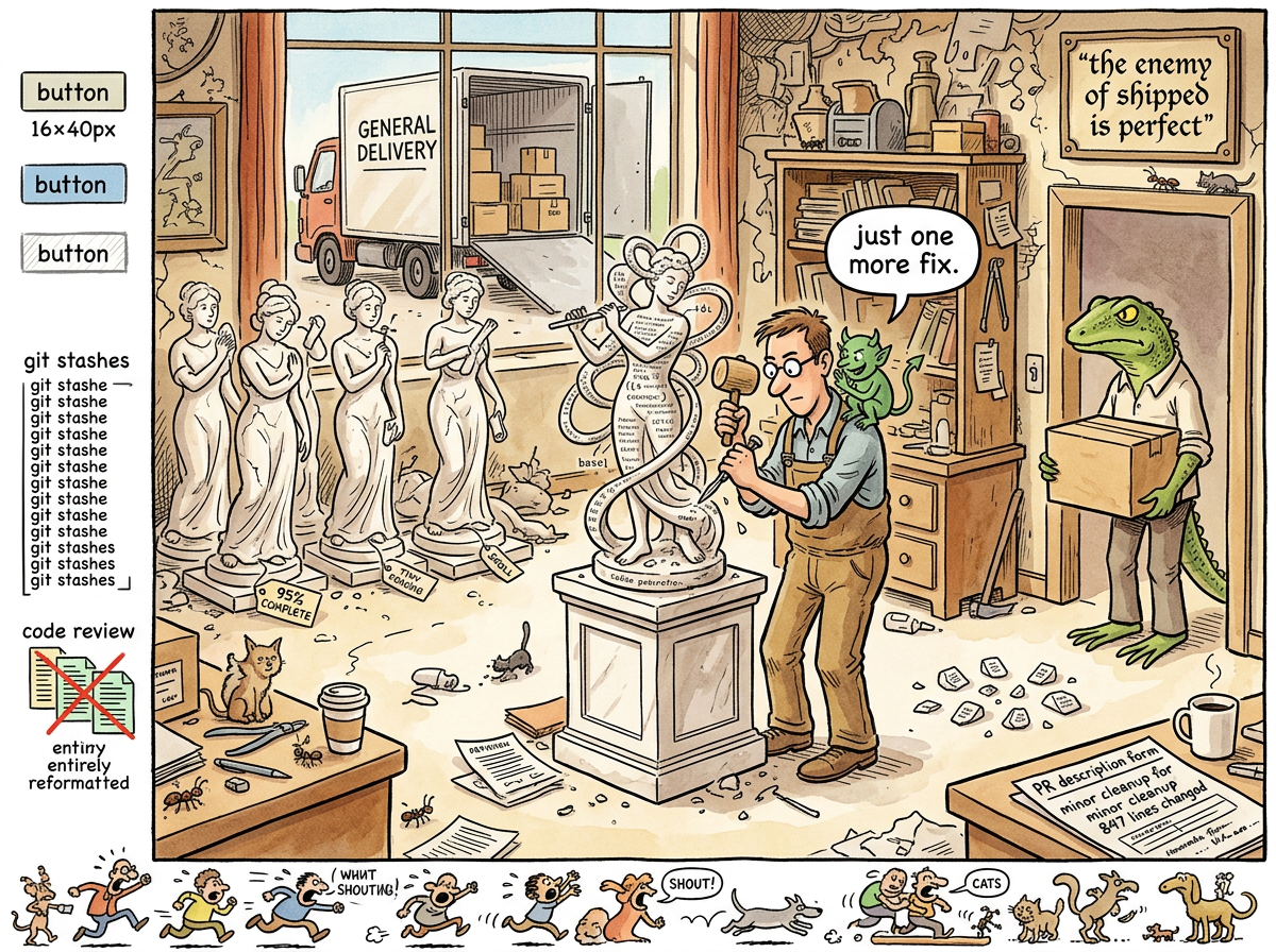 Perfectionism illustration