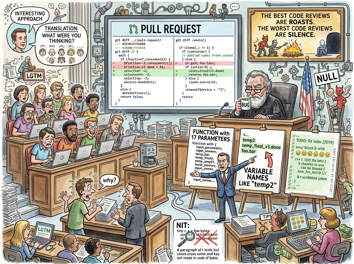 Roast (Code Review) illustration