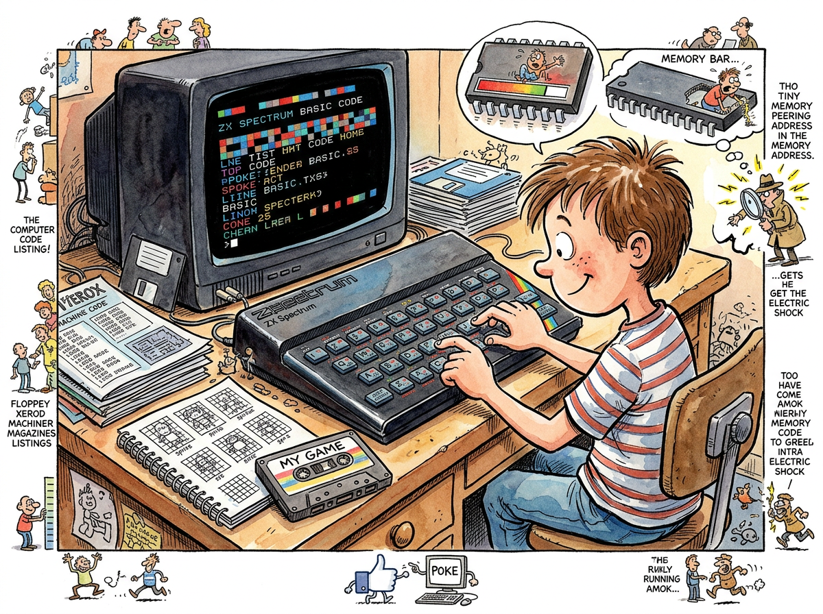 Spectrum BASIC illustration