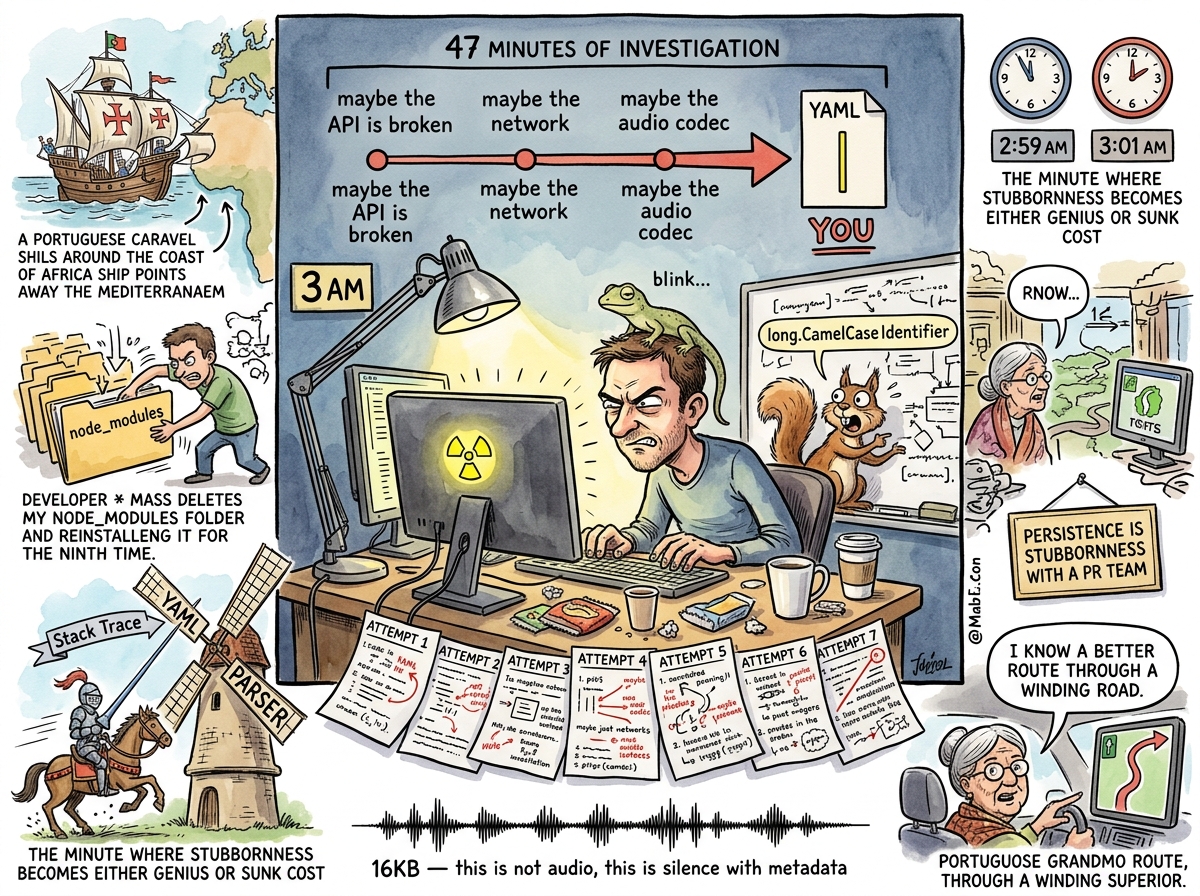 Stubbornness illustration