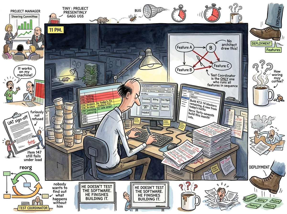 Test Coordinator illustration