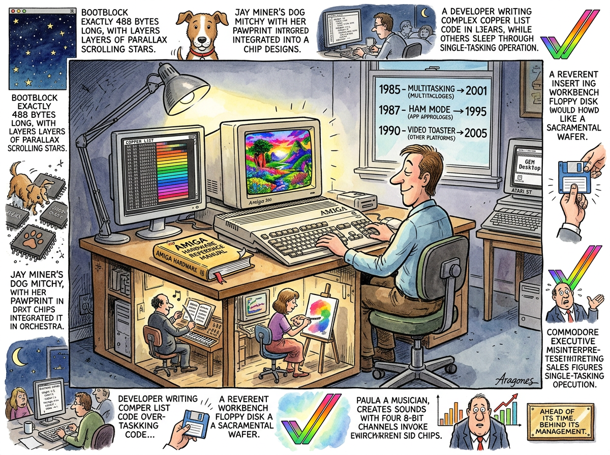 The Amiga illustration