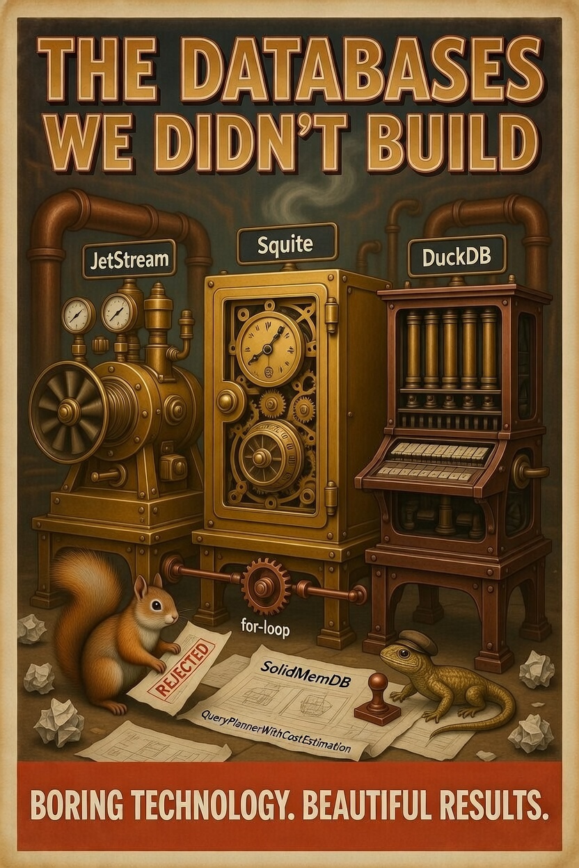 The Databases We Didn't Build