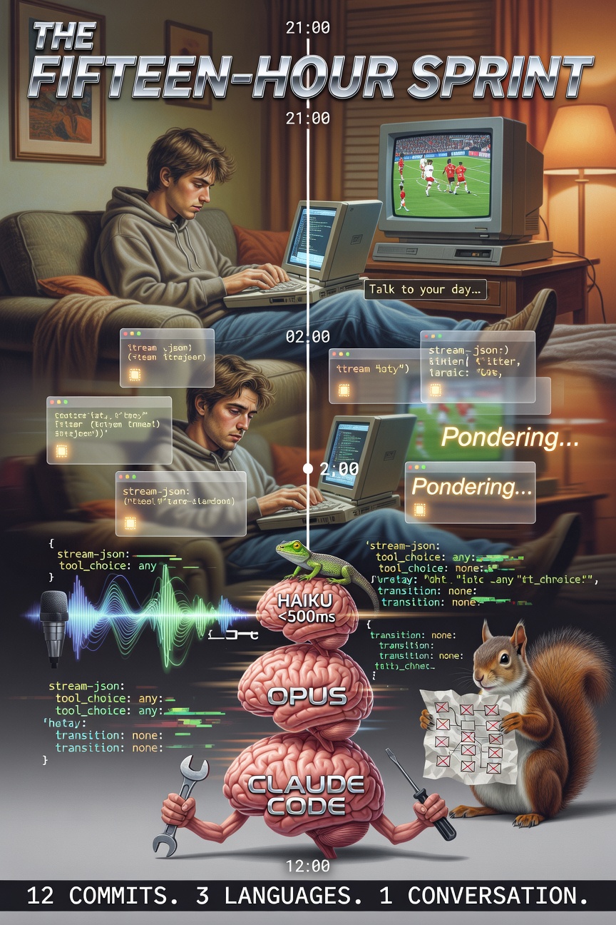 The Fifteen-Hour Sprint