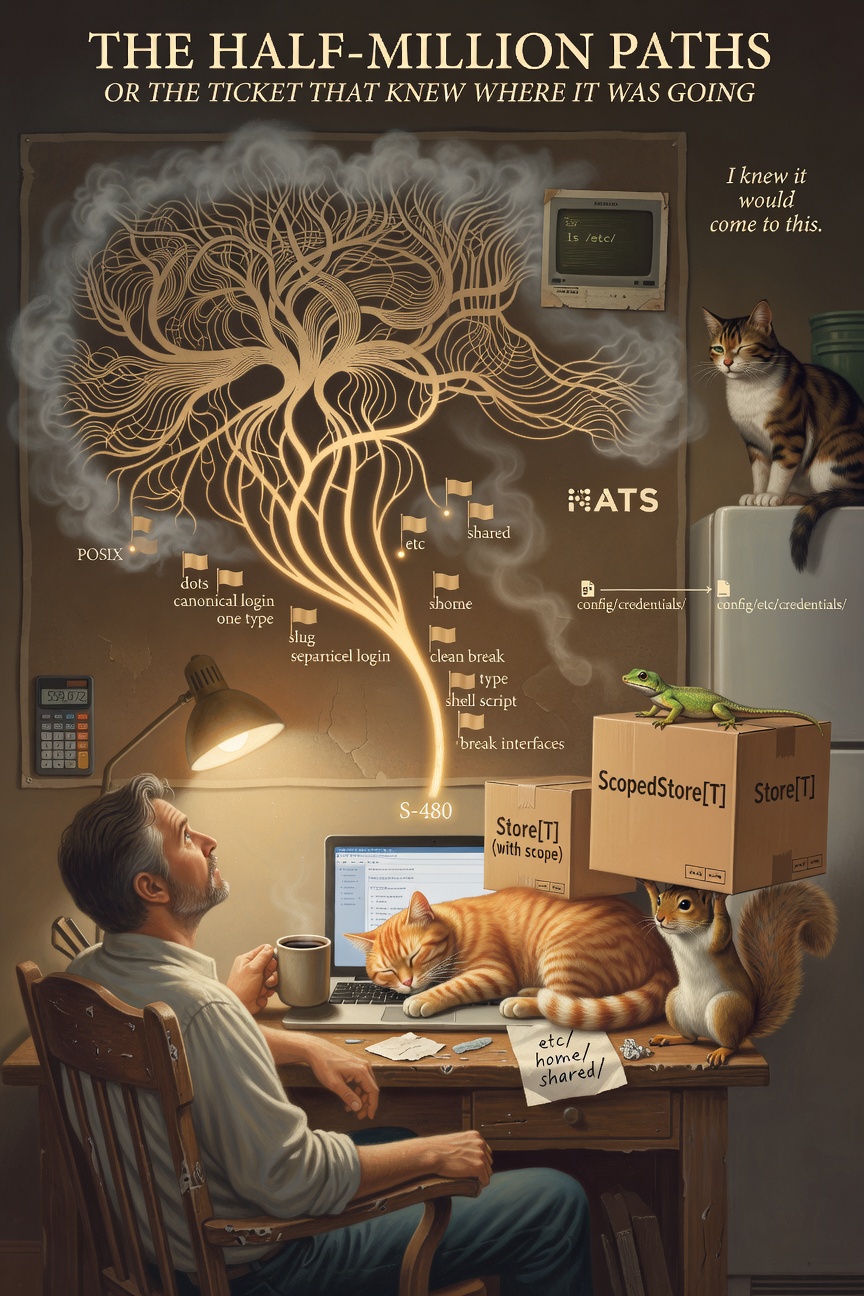 The Half-Million Paths