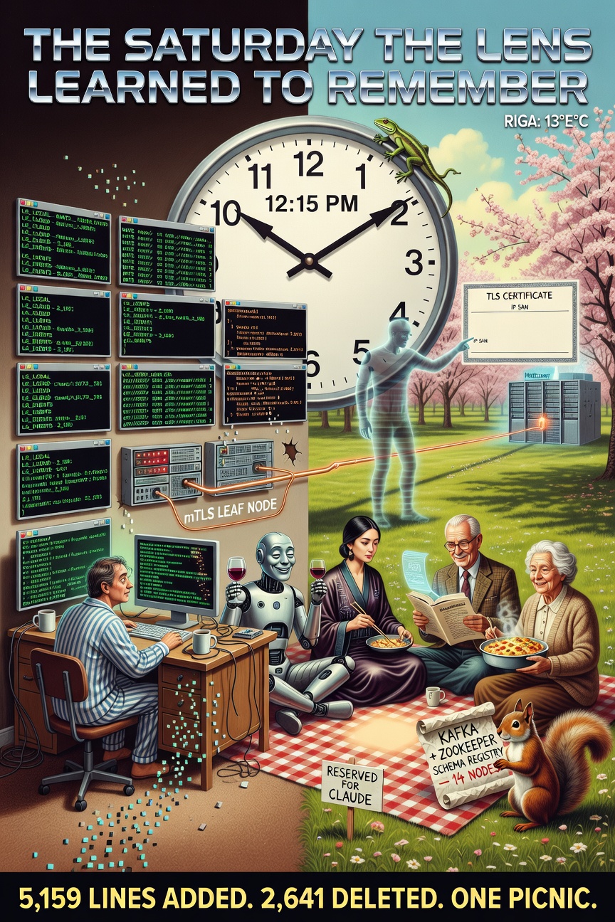 The Saturday the Lens Learned to Remember