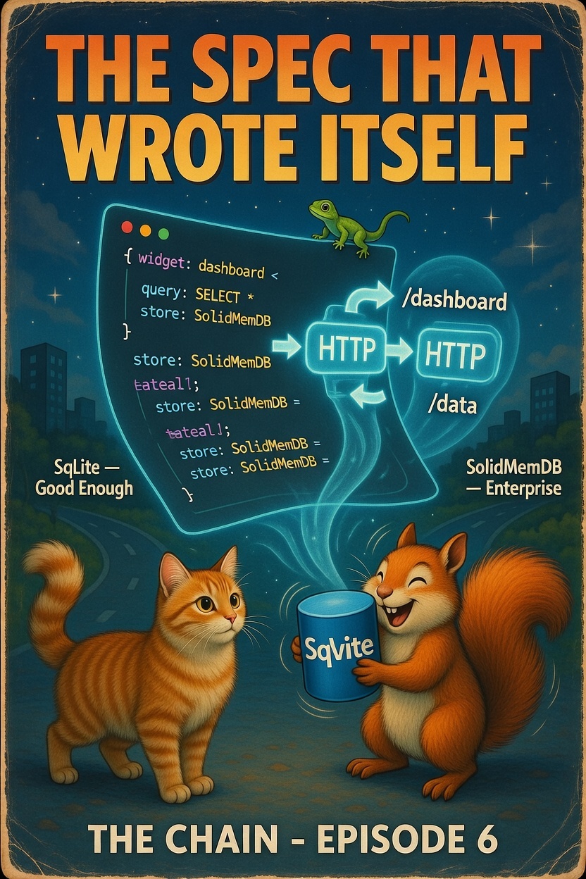 The Spec That Wrote Itself