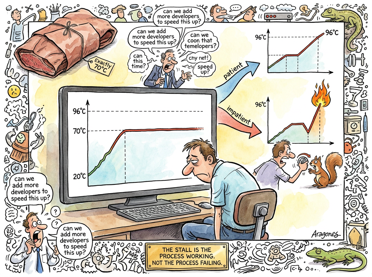 The Stall illustration