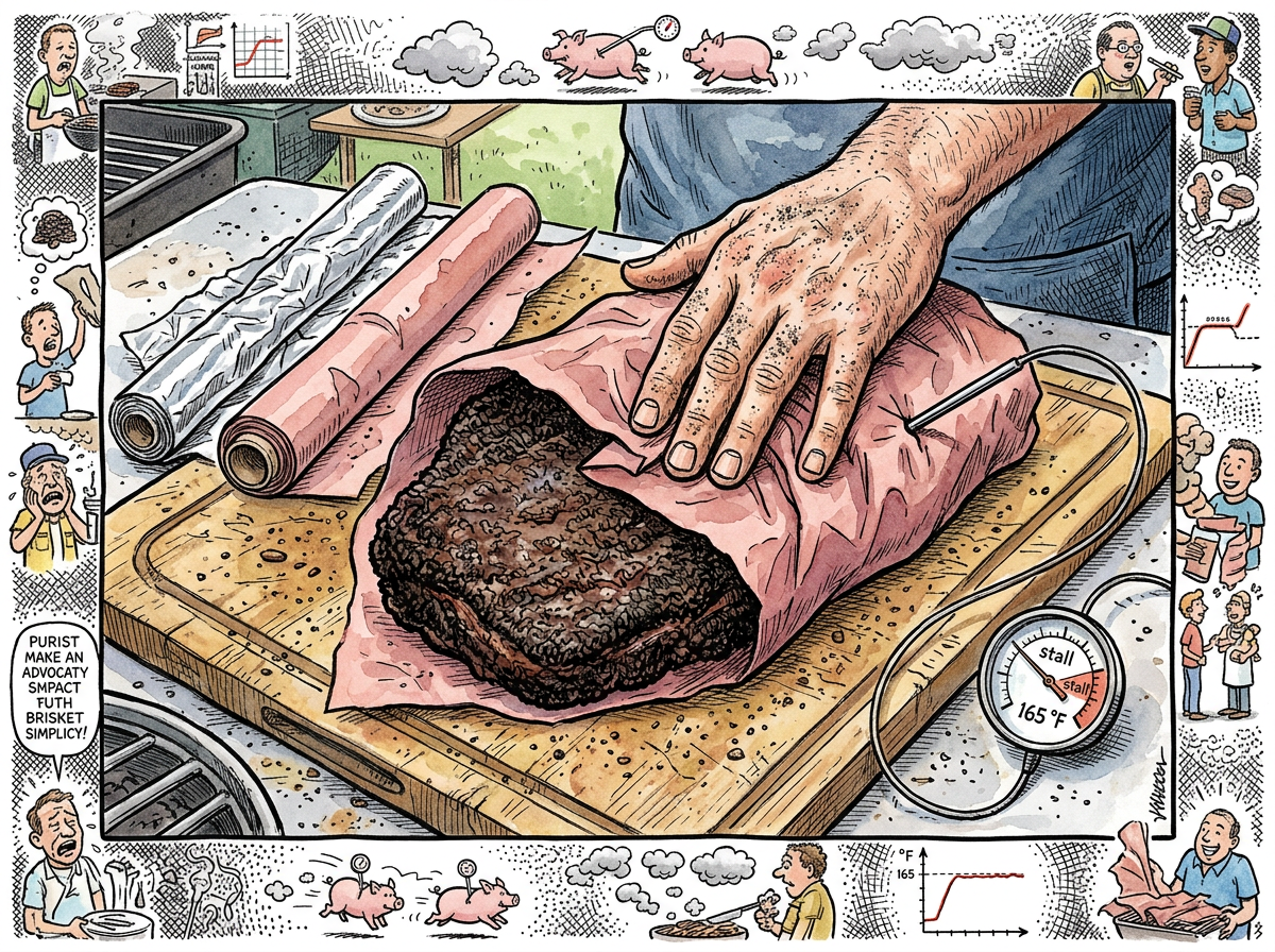 The Texas Crutch illustration