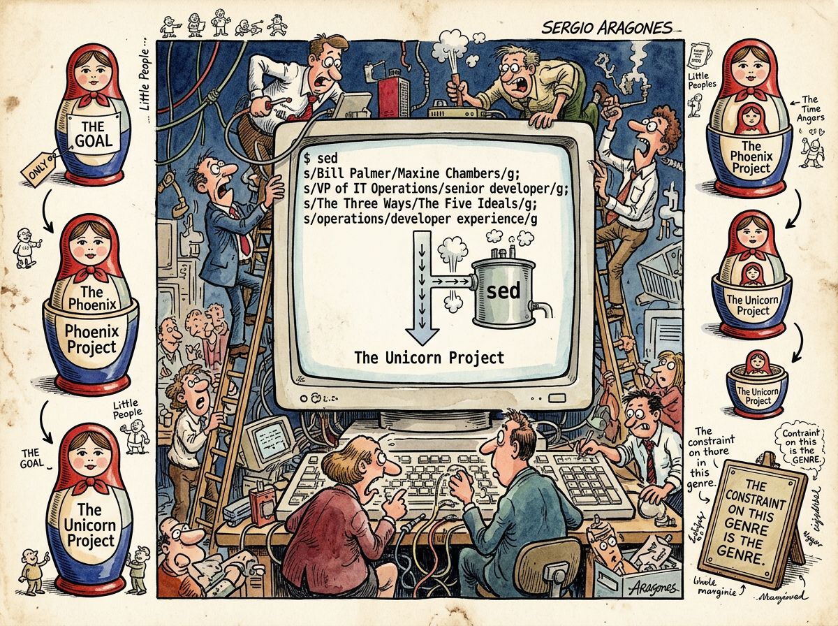 The Unicorn Project illustration