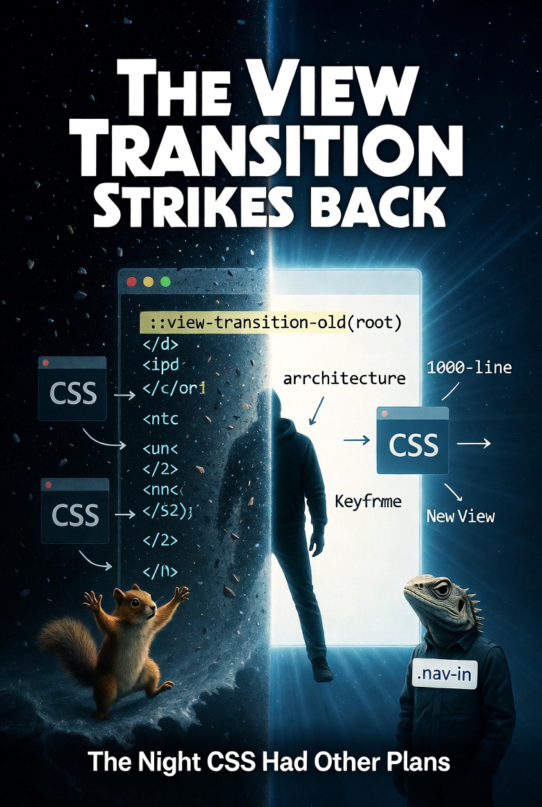 The View Transition Strikes Back