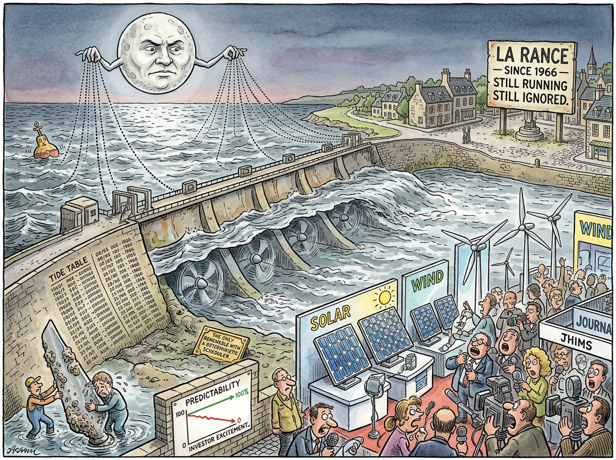 Tidal Energy illustration