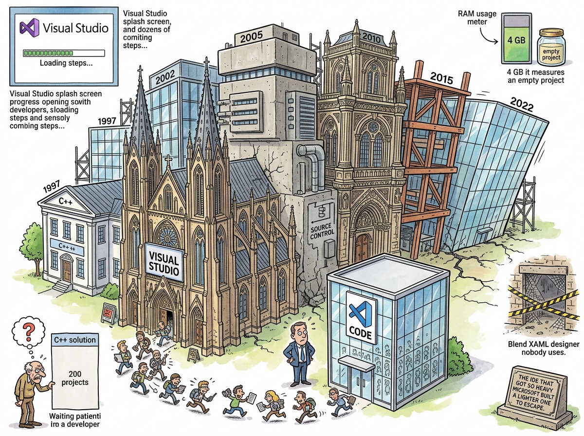 Visual Studio illustration